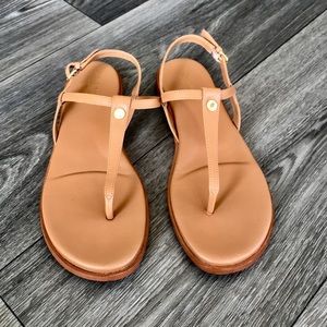 Cole Haan - Flora Thong Sandals Size 8.5 (Brown)
